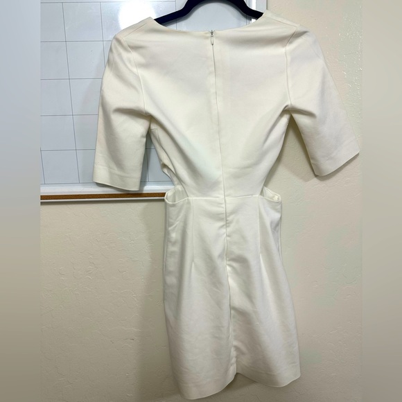 ZARA TRF White Mini Dress - Picture 2 of 4